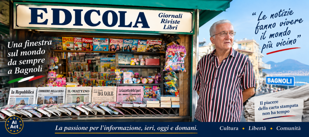 Brasiello a Bagnoli : quando l’edicola diventa una finestra sul mondo Brasiello a Bagnoli : quando l’edicola diventa una finestra sul mondo