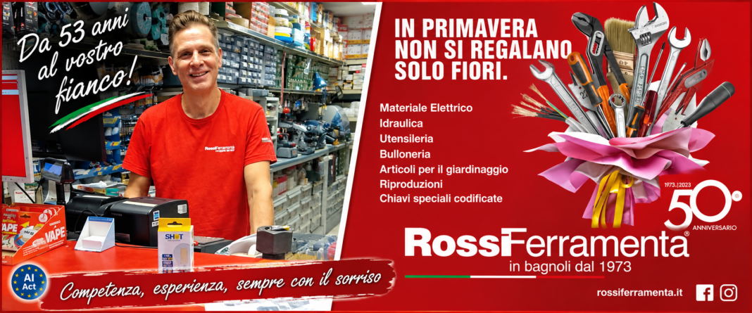 Rossi Ferramenta: da 53 anni un punto fermo di Bagnoli Rossi Ferramenta: da 53 anni un punto fermo di Bagnoli